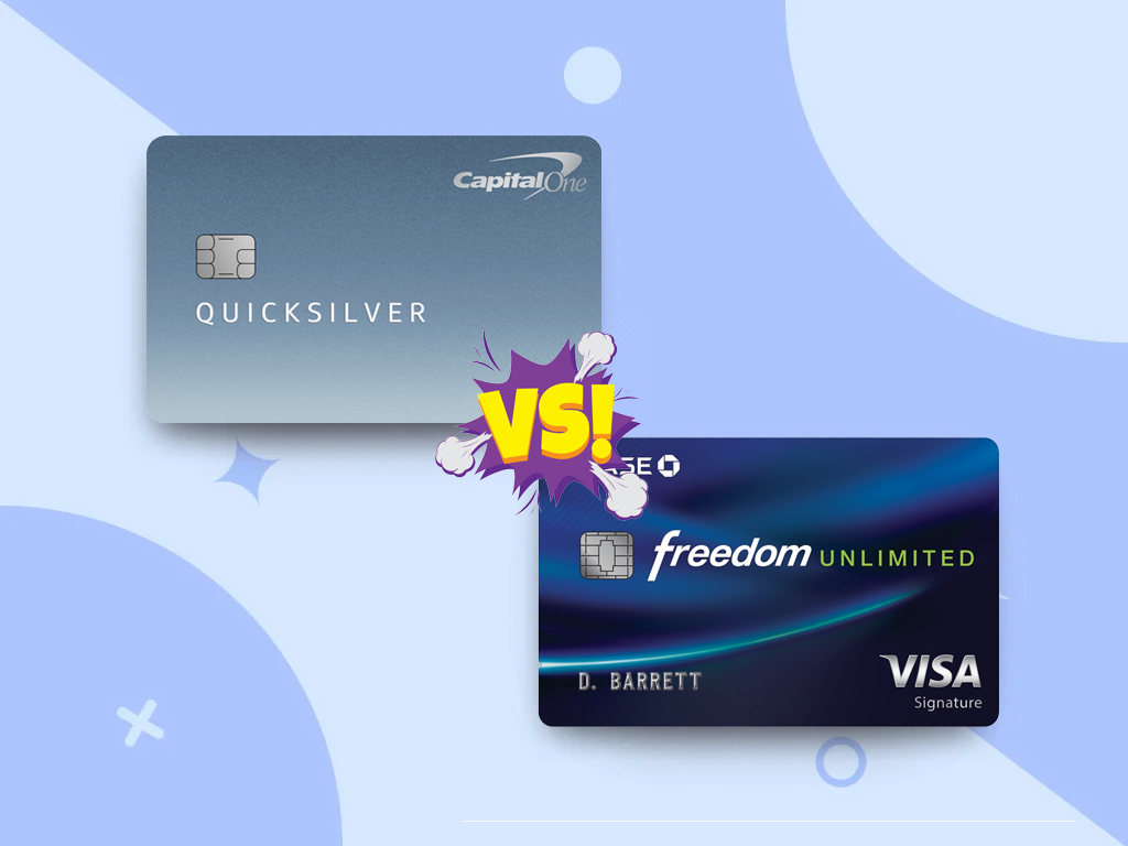 Capital One Quicksilver Cash Rewards Credit Card and the Chase Freedom Unlimited