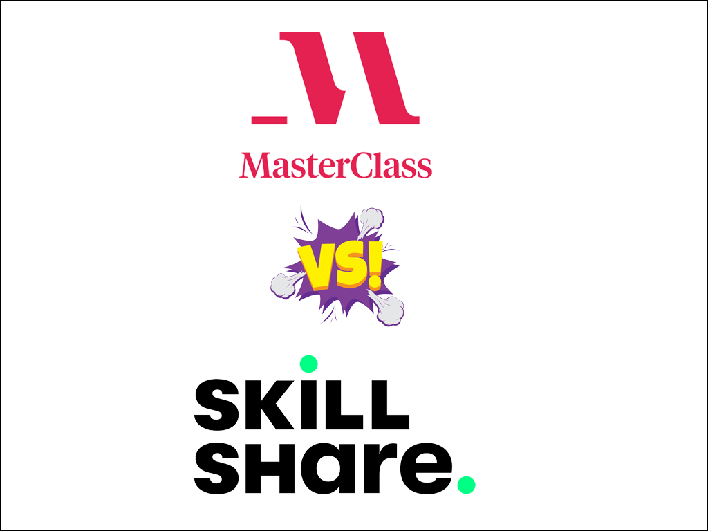 Masterclass vs. Skillshare